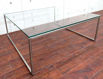 特徴完成品ボーコンセプト　LUGO コーヒーテーブル　ガラステーブル